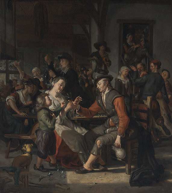 Scene in a Tavern Christchurch Art Gallery Te Puna o Waiwhet