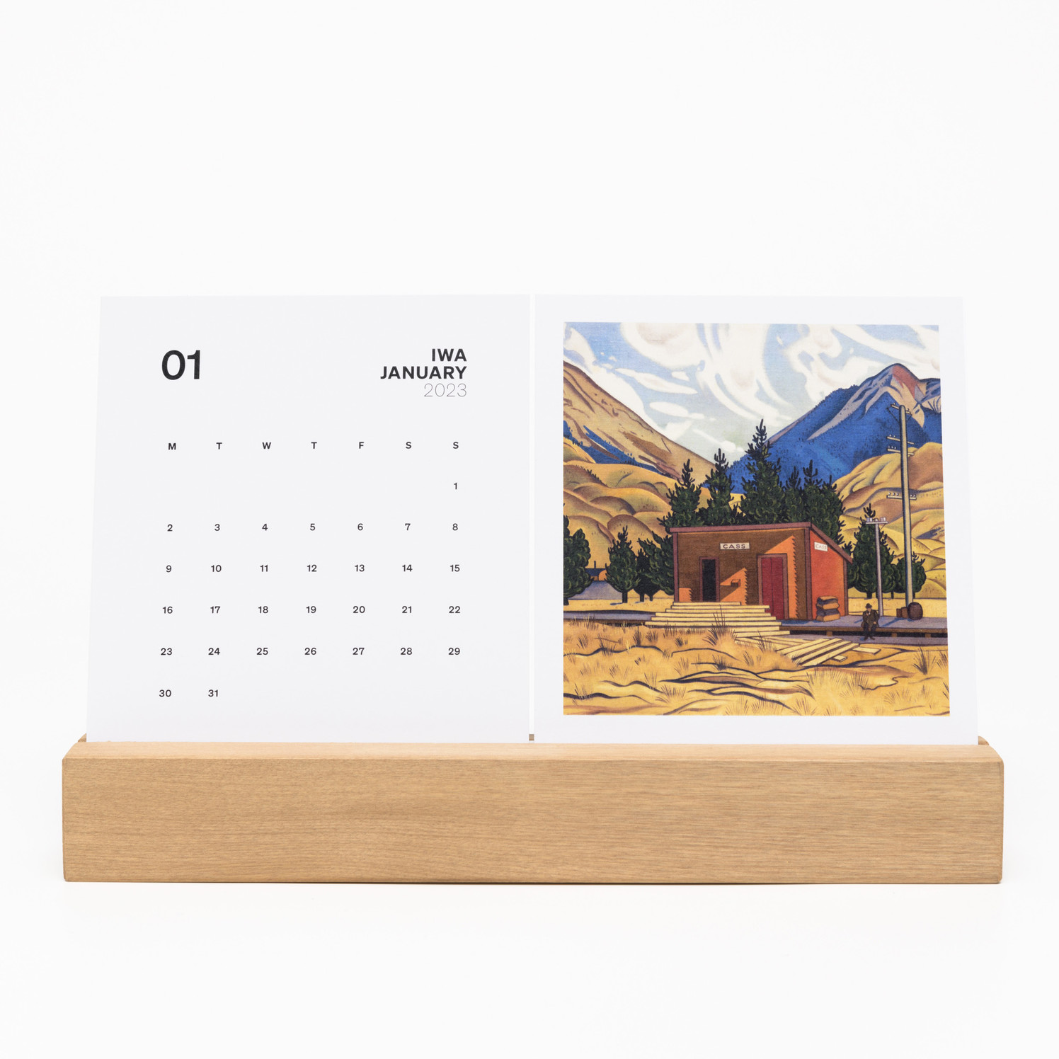 Snapshot calendar 2023 add on month cards christchurch art gallery te